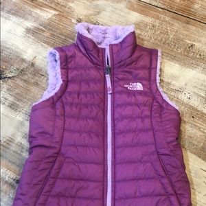 Kids North Face Reversible Vest
